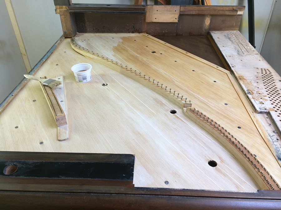 Soundboard 05 Upright | Abbey Piano Services